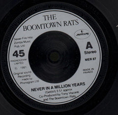 The Boomtown Rats-Never In A Million Years / Don't Talk To Me-Mercury-7" Vinyl