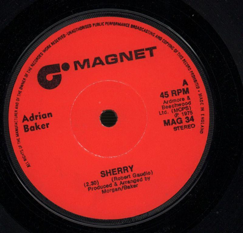 Adrian Baker-Sherry / I Was Only Fooling-Magnet-7" Vinyl