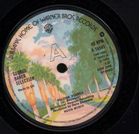 George Baker Selection-Paloma Blanca / Dreamboat-Warner-7" Vinyl