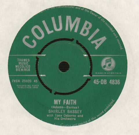 Far Away / My Faith-Columbia-7" Vinyl-VG/VG