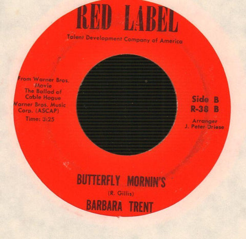 One Child / Butterfly Mornin's-Warner Bros-7" Vinyl-VG/Ex