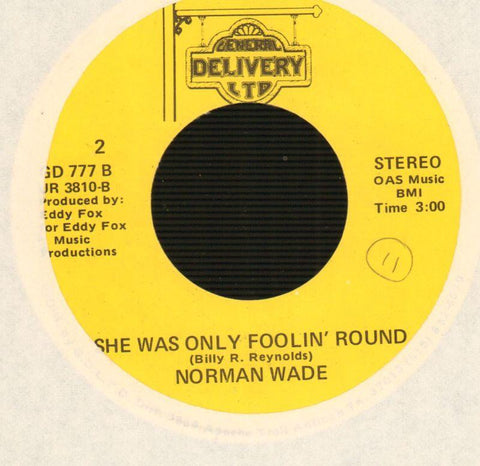 Alabama Rose / She Was Only Foolin' Round-7" Vinyl-VG/Ex