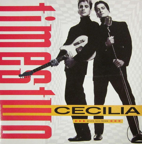Times Two-Cecilia (7" Remix)-Reprise-7" Vinyl
