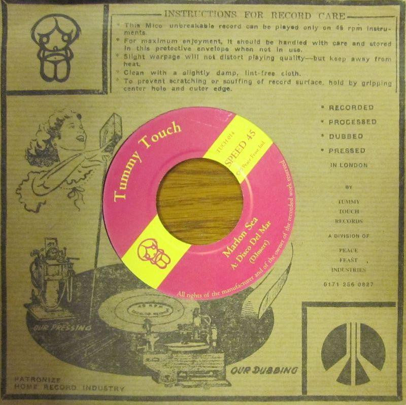 Marlon Sea-Disco Del Mar-Tummy Touch-7" Vinyl