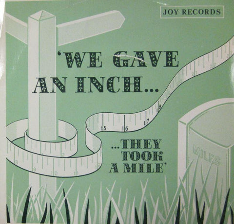 Patrick Morris-We Gave An Inch-JOY-7" Vinyl P/S