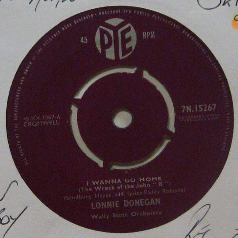 Lonnie Donegan-I Wanna Go Home-Pye-7" Vinyl