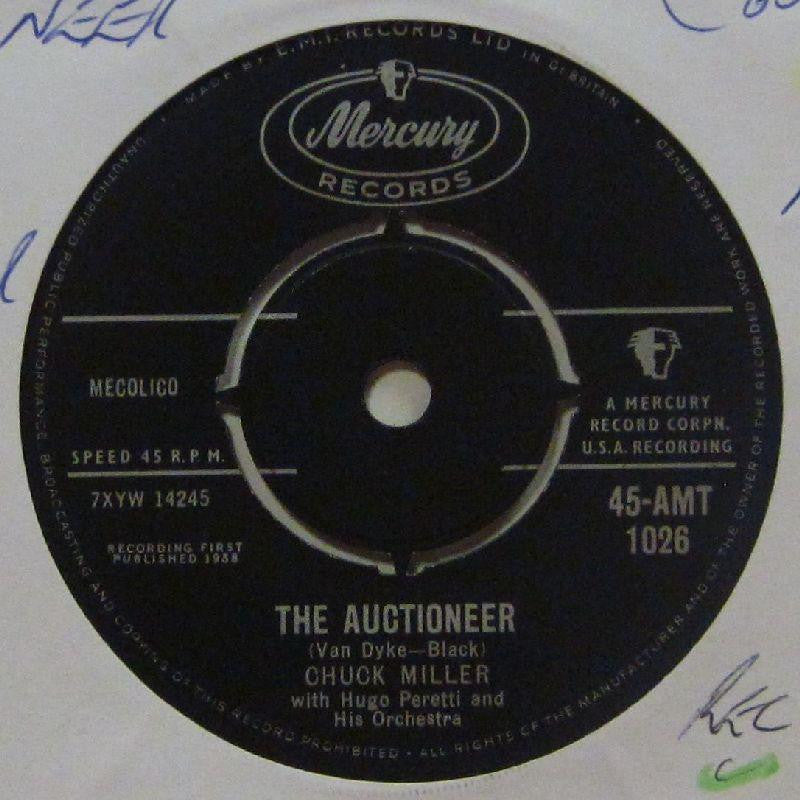 Chuck Miller-The Auctioneer-Mercury-7" Vinyl