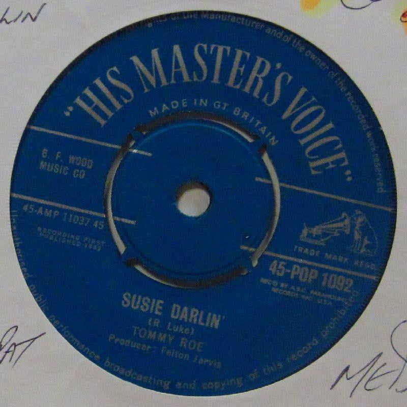 Tommy Roe-Susie Darlin'-HMV-7" Vinyl