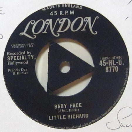 Little Richard-Baby Face-London-7" Vinyl