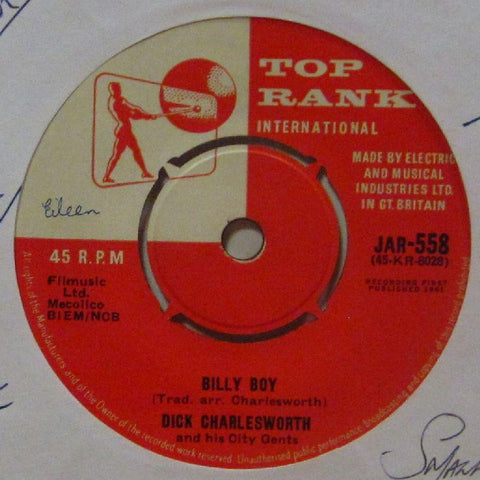 Dick Charlesworth-Billy Boy-Top Rank-7" Vinyl