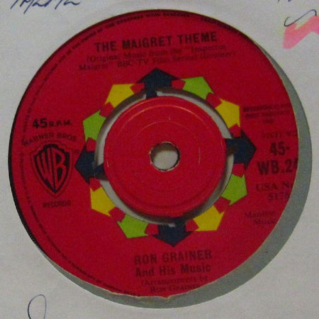 Ron Grianer-The Maigret Theme-Warner-7" Vinyl