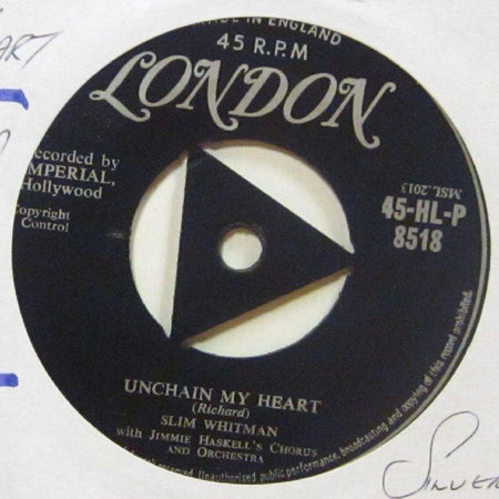 Slim Whitman-Unchain My Heart-London-7" Vinyl