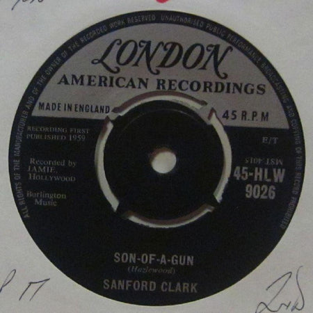 Sanford Clark-Son Of A Gun-London-7" Vinyl