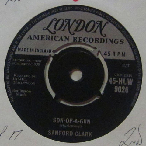 Sanford Clark-Son Of A Gun-London-7" Vinyl