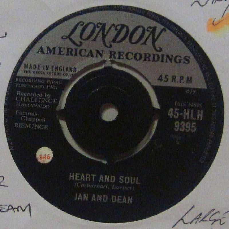 Jan & Dean-Heart And Soul-London-7" Vinyl
