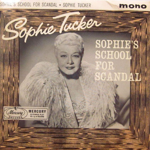 Sophie Tucker-Sophie's School For Scandal-Mercury-7" Vinyl P/S