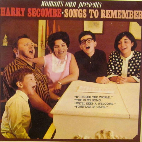 Harry Secombe-Songs To Remeber-Woman's Own-7" Vinyl P/S