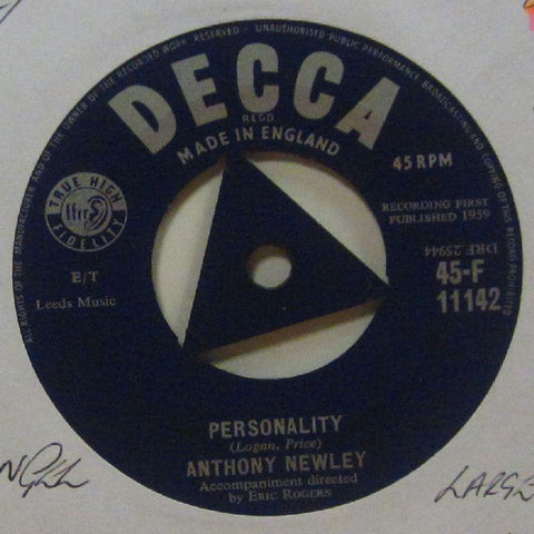 Anthony Newley-Personality-Decca-7" Vinyl