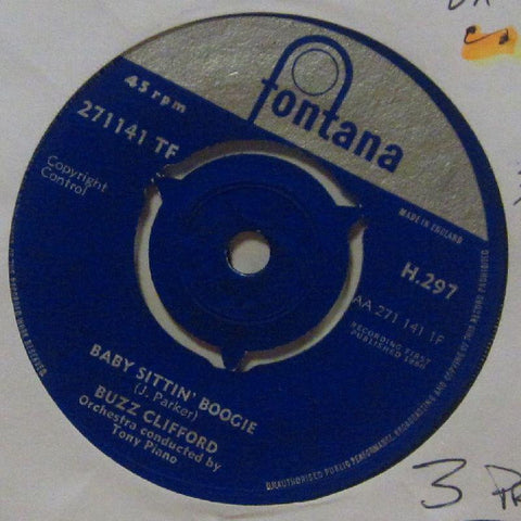 Buzz Clifford-Baby Sittin' Boogie-Fontana-7" Vinyl