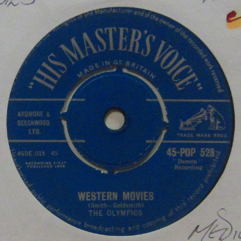 The Olympics-Western Movies-HMV-7" Vinyl