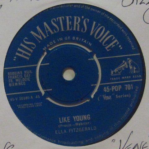 Ella Fitzgerald-Like Young-HMV-7" Vinyl