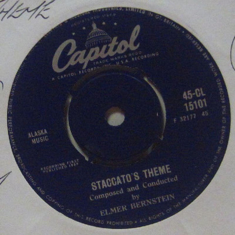 Elmer Bernstein-Staccto's Theme-Capitol-7" Vinyl