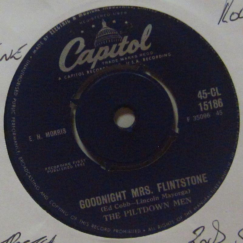 The Piltdown Men-Goodnight Mrs Flintstone-Capitol-7" Vinyl