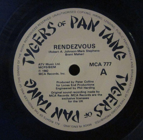 Tygers of Pan Tang-Rendezvous-MCA-7" Vinyl
