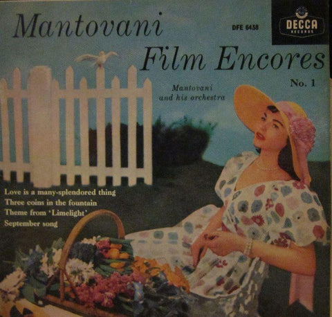 Mantovani-Mantovani Film Encores-Decca-7" Vinyl