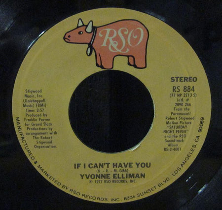 Yvonne Elliman-Good Sign-RSO Records-7" Vinyl