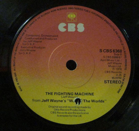 Jeff Wayne-Forever Autumn-CBS-7" Vinyl