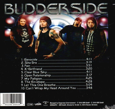 Budderside-UDR-CD Album-New & Sealed