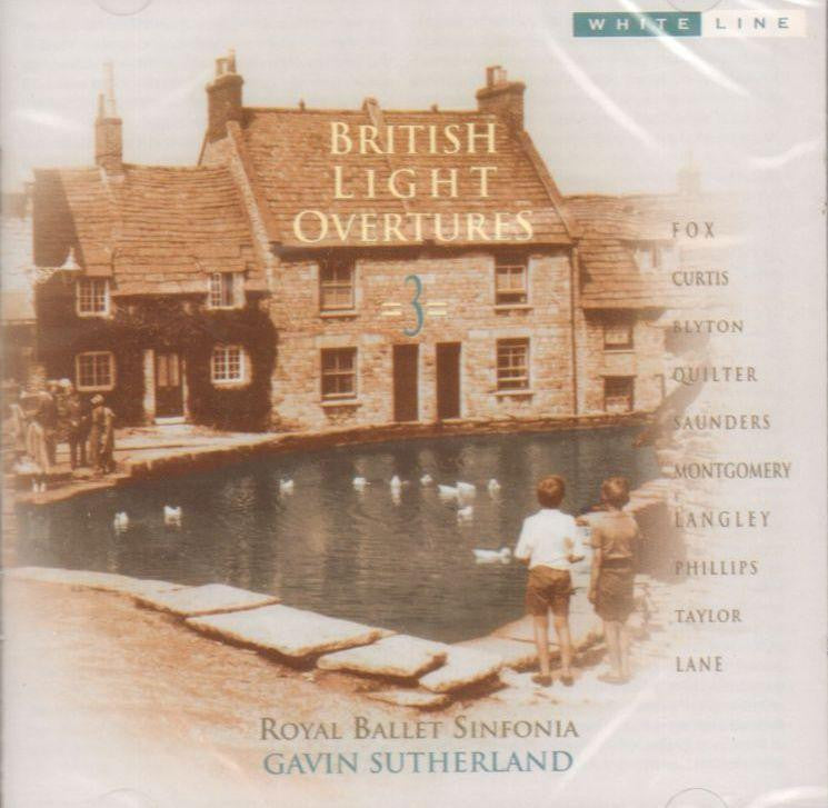 Various Classical-British Light Overtures 3-White Line-CD Album