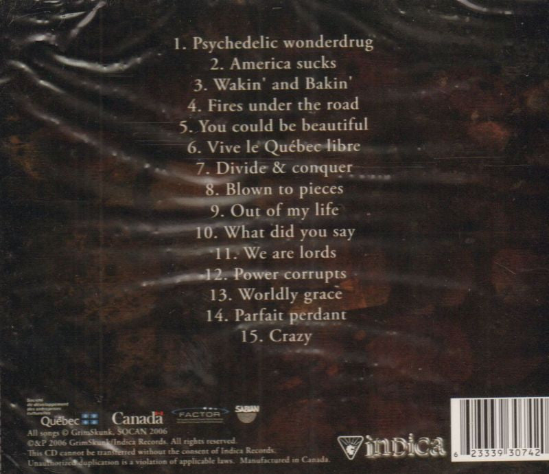 Fires Under The Road-Indica-CD Album-New & Sealed
