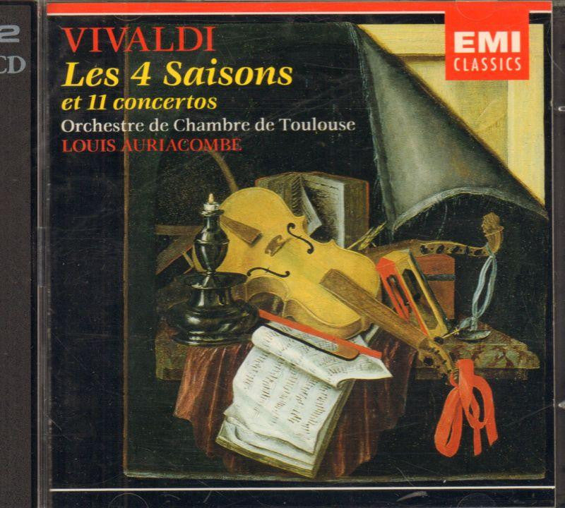 Antonio Vivaldi-4 Saisons Concert/ Auriacombe, Louis-CD Album