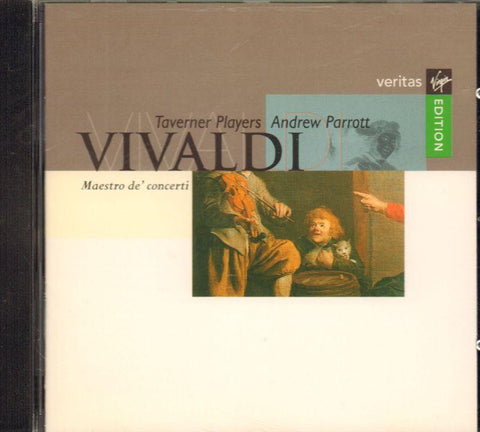 Antonio Vivaldi-Maestro De Concerti (Parrott)-CD Album