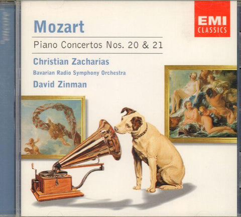 Christian Zacharias-Mozart: Piano Cto Nos 20/ 21-CD Album