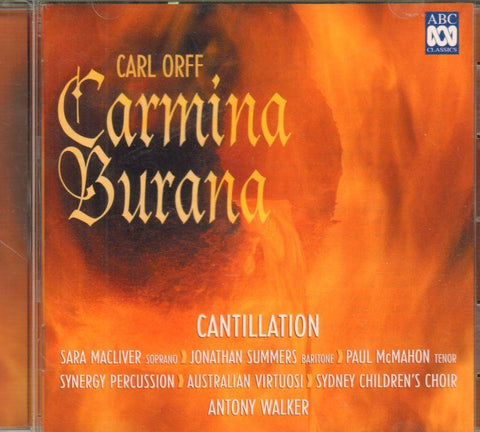 Antony Walker-Carmina Burana-CD Album
