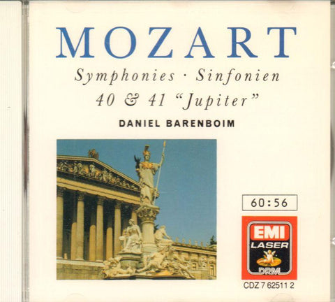 Mozart-Symphonies 40 & 41-CD Album