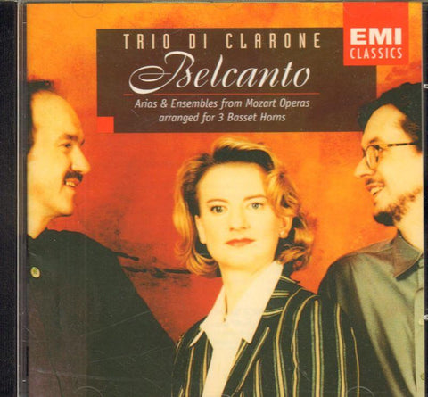 Mozart-Bel Canto (Trio Di Clarone)-CD Album