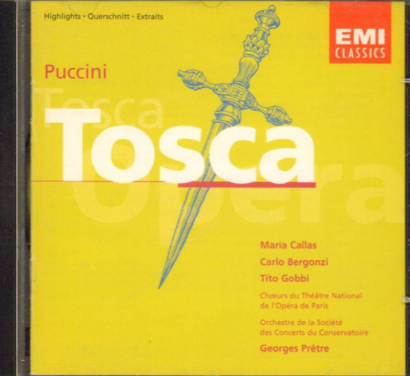 Puccini-Tosca (Highlights)-CD Album