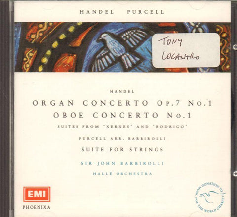 Handel-Organ Concerto/ Oboe Concerto-CD Album