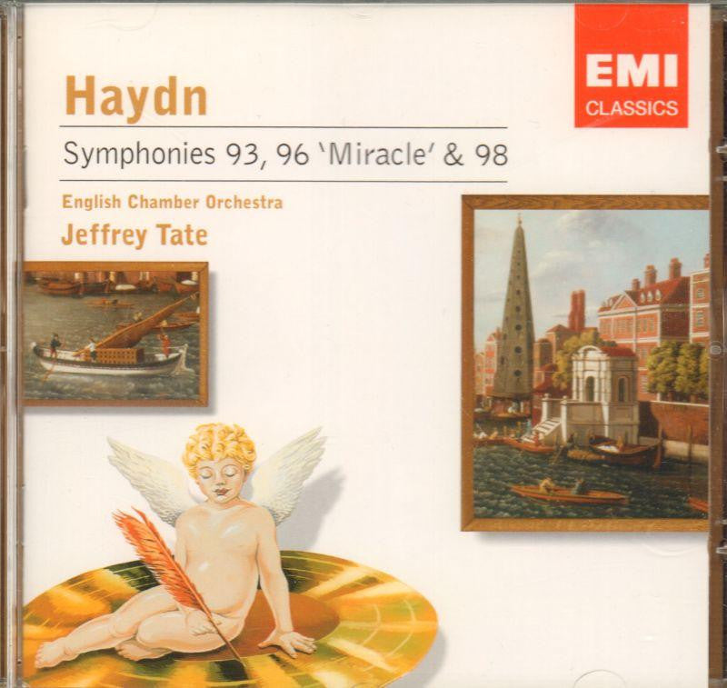 Joseph Haydn-Symphonies Nos. 96, 98 And 93 (Tate, Eco)-CD Album