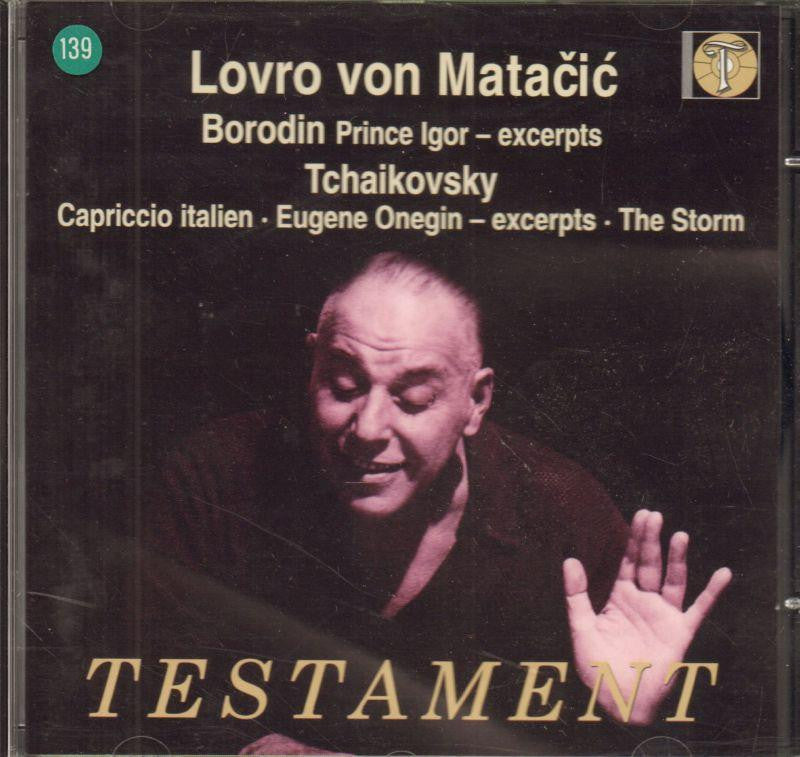 Philharmonia Orchestra and Alexander Porfir'yevich Borodin-Prince Igor/ Capriccio Italien/ Eugene Onegin/ Storm (Matacic)-CD Album
