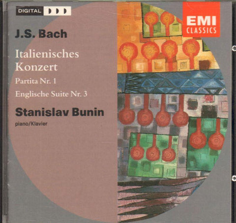 Bach-Italian Concerto/ Partita 1-CD Album