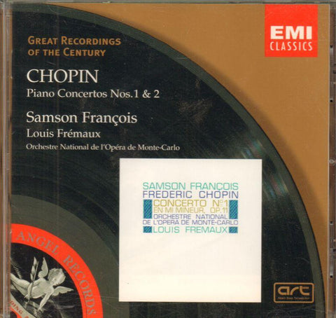 Chopin-Piano Concertos 1 & 2-CD Album