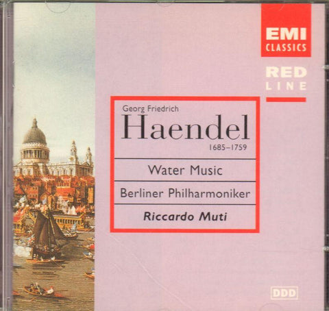 Handel-Water Music-CD Album