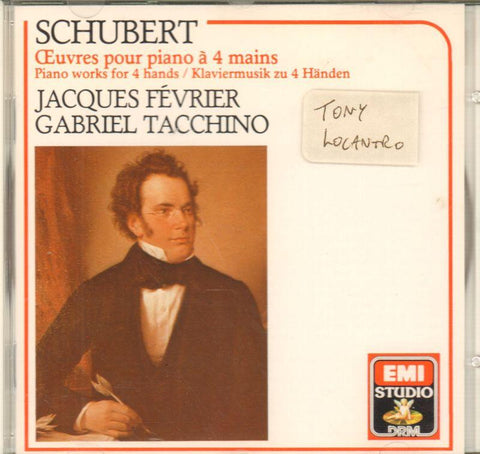 Schubert-Schubert 4 Mains (French Import)-CD Album