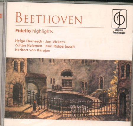 Beethoven-Fidelio (Karajan, Berliner Philharmoniker, Dernesch)-CD Album