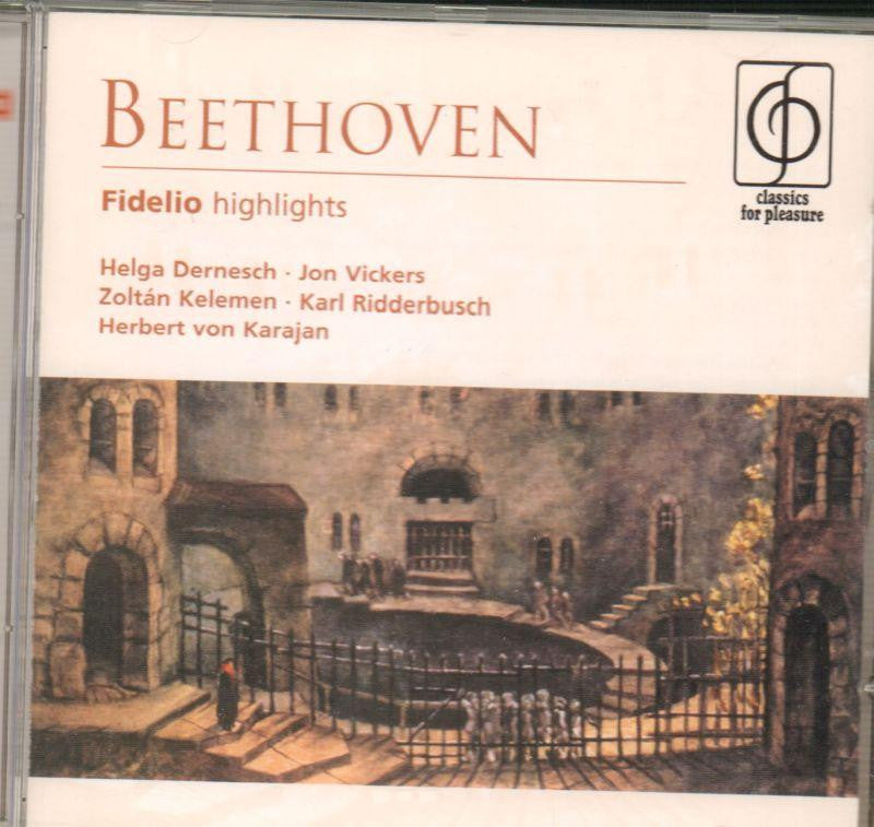 Beethoven-Fidelio (Karajan, Berliner Philharmoniker, Dernesch)-CD Album
